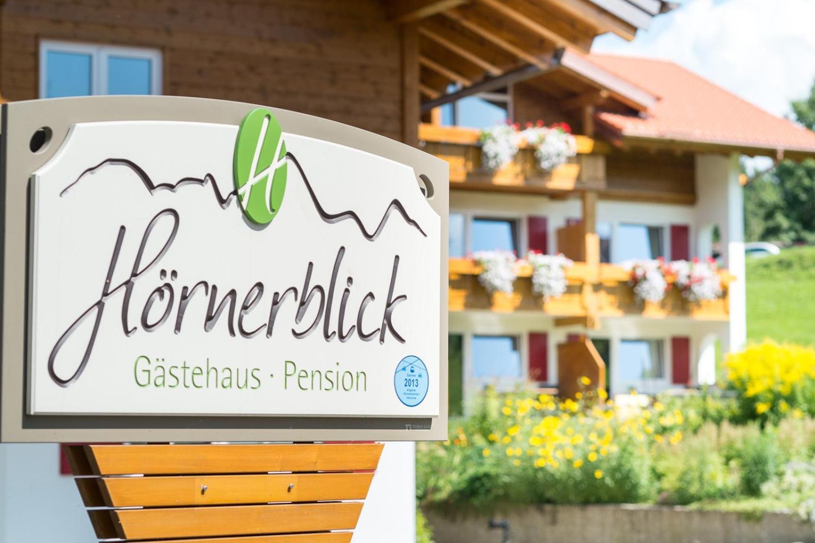 Gaestehaus Hoernerblick Otel Ofterschwang Dış mekan fotoğraf